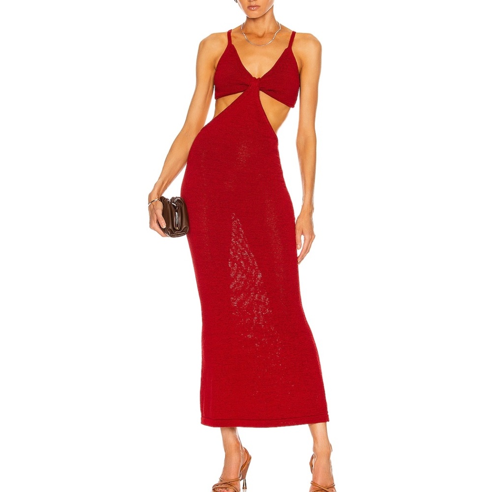 Cult Gaia Serita Dress in Begonia Sz M